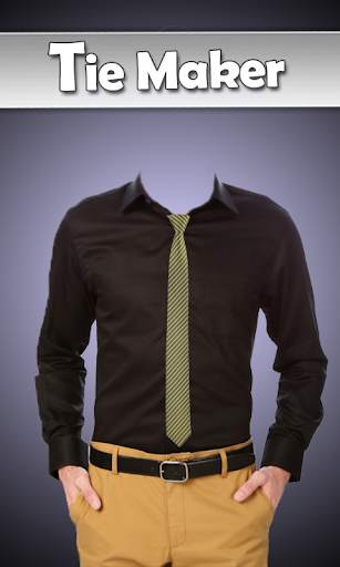 Men Formal Photo Editor  -  Tie Maker 1 تصوير الشاشة