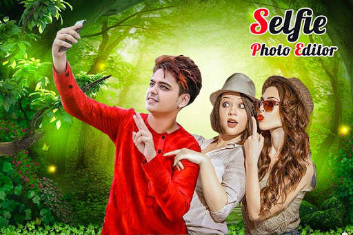 Selfie Photo Editor скриншот 1