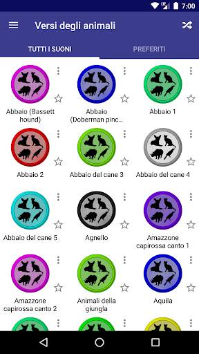 Versi degli animali screenshot 1