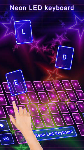 Neon LED Keyboard - RGB Lighting Colors Keyboard screenshot 2