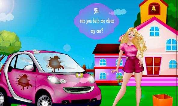 Princess Pink Car Cleaning screenshot 2