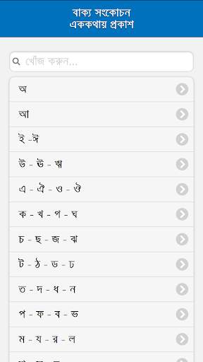 বাক্য সংকোচন – এক কথায় প্রকাশ screenshot 1