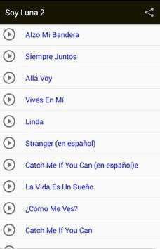 Soy Luna 2 Musica Letras screenshot 2