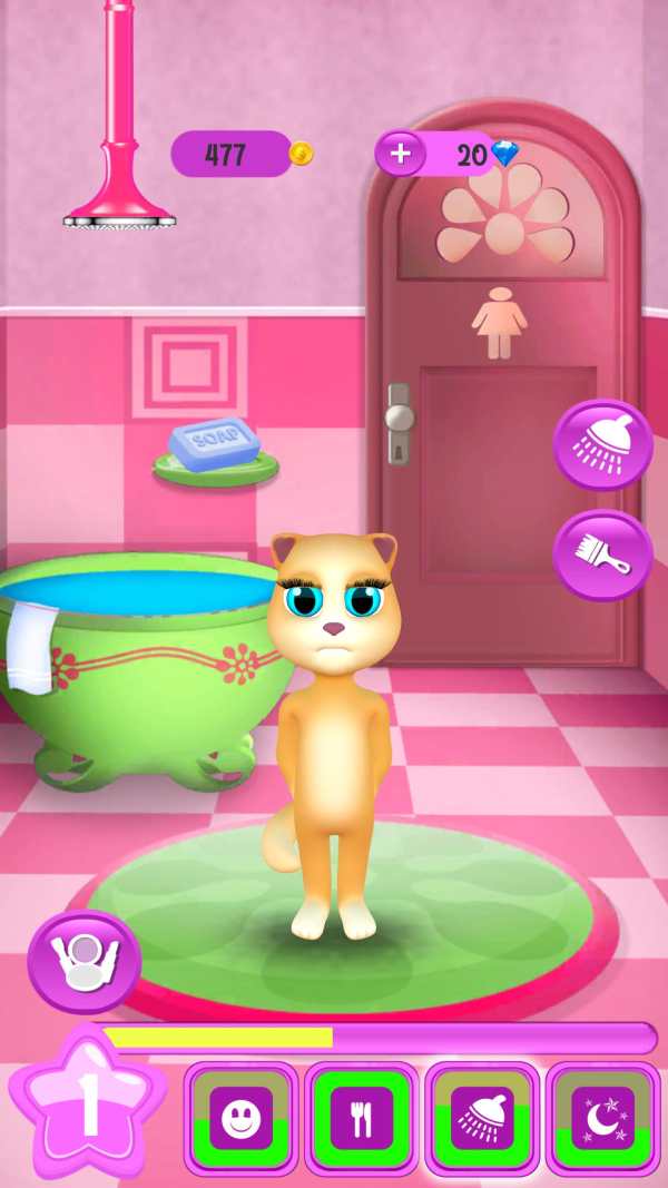 My Talking Cat Donna 3 تصوير الشاشة