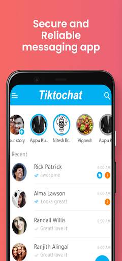 Tiktochat pro - Free HD video calls & group chat screenshot 1