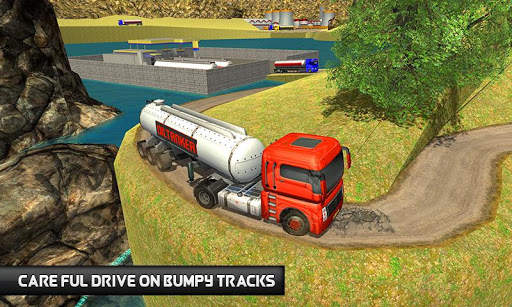 Oil Tanker Truck Driving Game screenshot 8