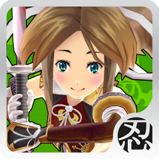 Play!  Ninja Girl Defense War!! icon