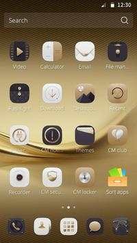 Gold Love Theme screenshot 3
