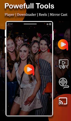 PLAYmax - Video Player & Saver screenshot 1