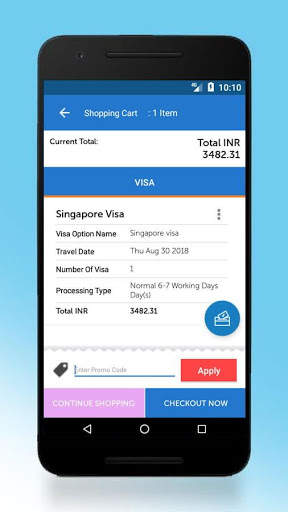 Singapore Visa App screenshot 5