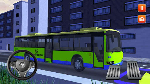 High School Bus Driving Game Bus Simulator 2020 screenshot 4