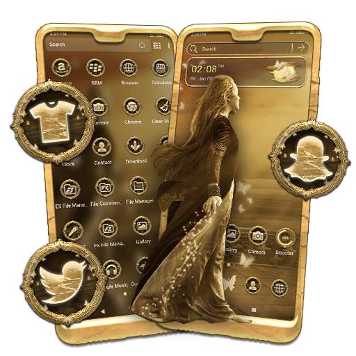 Gothic Angel Launcher Theme 1.0