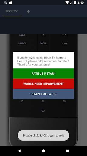 Bose TV Remote screenshot 6