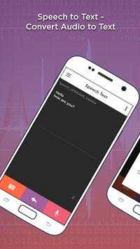Speech to Text - Convert Audio To Text скриншот 1