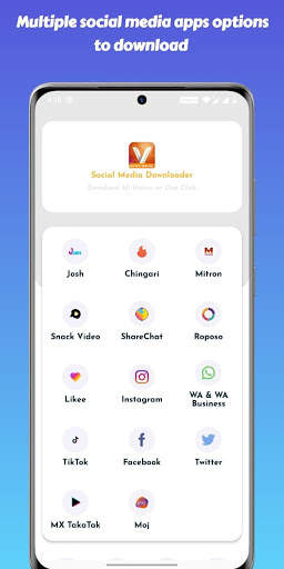 Social media Downloader -All in One Status Saver screenshot 2