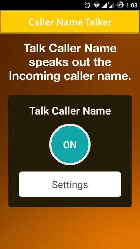 Caller Name Talker  Advance screenshot 2