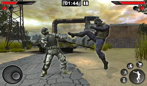 New kung Fu karate: Army Battlefield Fighting Game screenshot 7