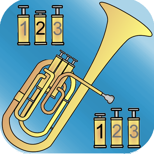 Saxhorn Alto Fingering Chart आइकन