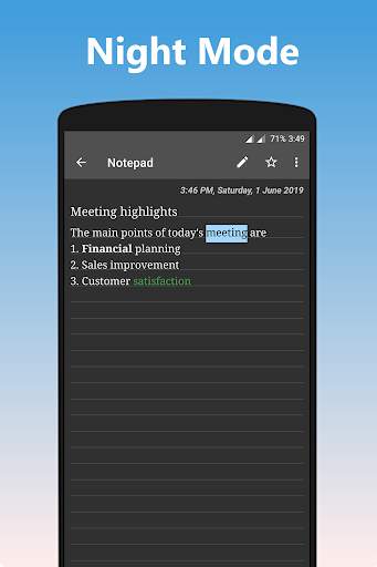 Notepad With Lock - Themes, Calendar, Rich Text screenshot 3