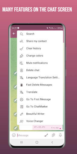 TinaGeram messenger 2021 - plus messenger telegram screenshot 1
