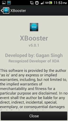 XBooster *ROOT* screenshot 8