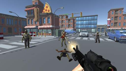Zombie Shooter Simulator dead Kill Shooting War 3D screenshot 4
