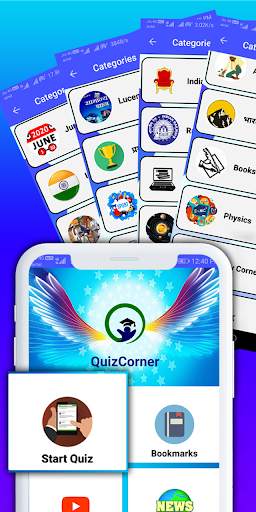 QuizCorner : GK Quiz App screenshot 2