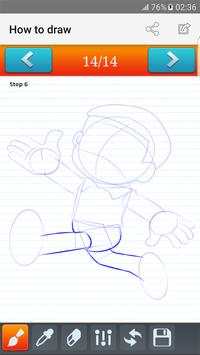 how to draw Doraemon screenshot 2