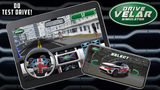 Drive Velar Simulator screenshot 3