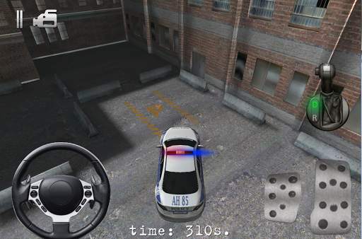 Police Car Parking Driver 3D screenshot 1