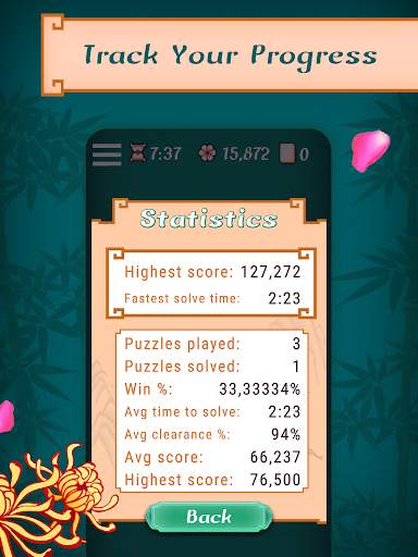 Classic Majong Solitaire Game screenshot 6