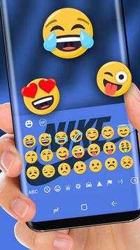 Blue Keep Fit Keyboard theme screenshot 2