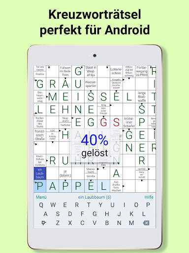 Kreuzworträtsel Pur – kostenlose Kreuzwort Rätsel screenshot 13