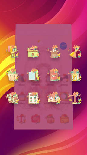 Sad girl stylish theme--APUS Launcher theme screenshot 3