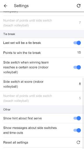Volleyball Score Simple screenshot 4