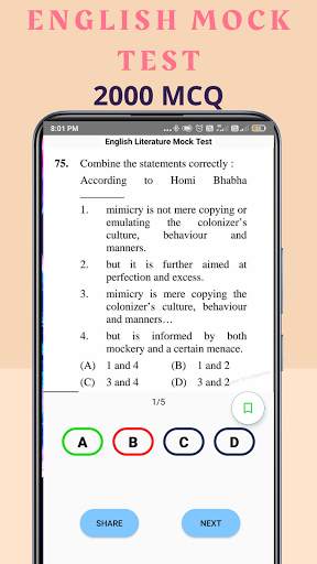 ENGLISH NET Question Paper screenshot 2