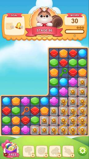 New Sweet Cookie Friends: Puzzle World screenshot 7