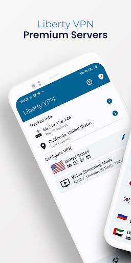 Liberty VPN Secure & Fast VPN screenshot 1