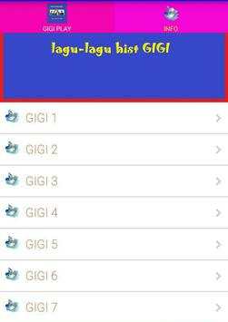 Lagu Gigi Mp3 Musik screenshot 3