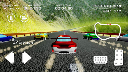 Fast Roads - Racing Car 3D Simulator screenshot 1