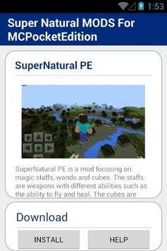 Super Natural MOD ForMCPocketE screenshot 3