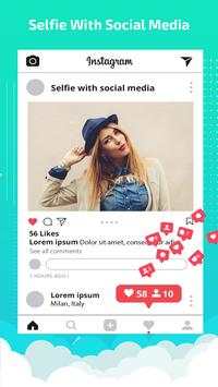 Selfie with Social Media Frame - Selfie Booth screenshot 8