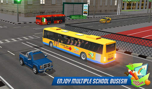 School Bus Driver Simulator 2021: City School Bus screenshot 11