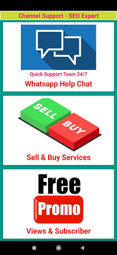 Channel Support - View Subscribe Watchtime screenshot 1