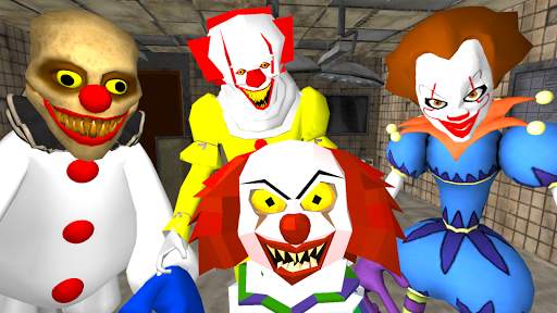 Clown Hospital. Neighbor Escape 3D screenshot 1