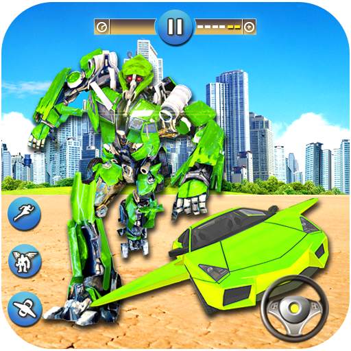 Flying Car  Fighting Transformation Robot 1.1