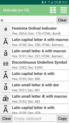 Unicode यूनिकोड screenshot 5