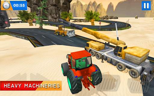 Construction Truck Driving Simulator 3D screenshot 6