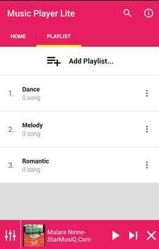 Mp3 Music Player Lite screenshot 5