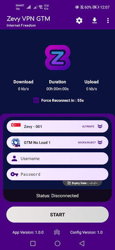 Zevy VPN GTM (SSH/VPN) screenshot 2